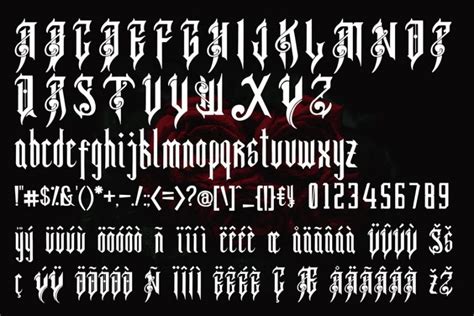 Gothica - Font