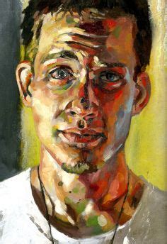 Acrylic Portrait Painting, Portraiture Painting, Abstract Portrait, Portrait Drawing, Self ...
