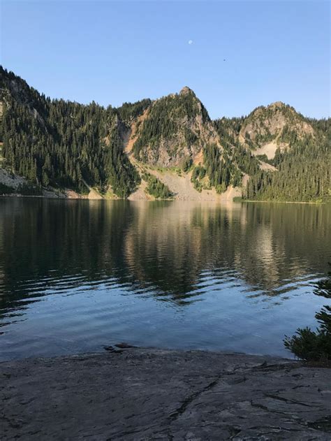 Beautiful fishing spot at Marmot Lake.