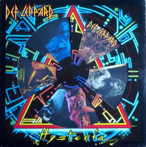 Def Leppard - Hysteria 1988 | Album cover art, Album covers, Def leppard