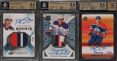 High-end Connor McDavid hockey cards for sale today | fivecardguys