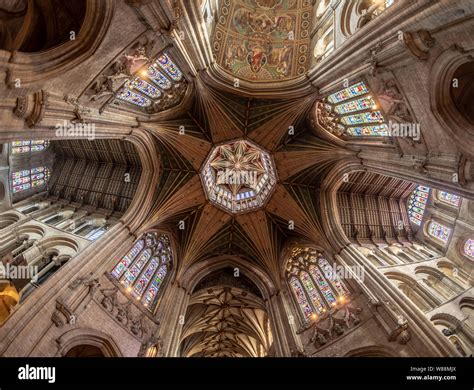 Interior view of the Octagon Tower in Ely Cathedral, Cambridgeshire Stock Photo - Alamy