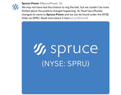 🚀🦍💰 Spruce Power on Twitter today. : r/Spruce_Power