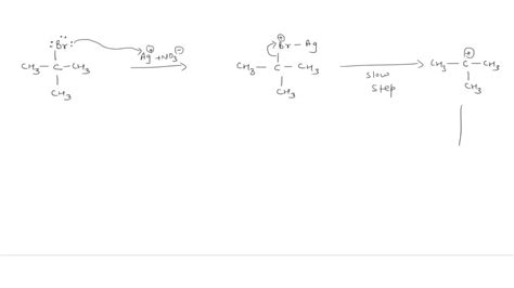 SOLVED: Draw the sn1 reaction mechanism for 2-bromo-2-methylpropane and ...