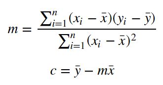 statistics - Understanding the least squares regression formula? - Mathematics Stack Exchange