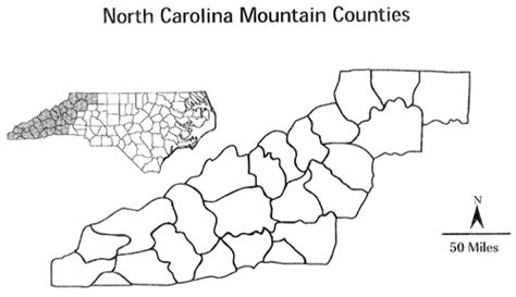 Our State Geography in a Snap: The Mountain Region | NCpedia