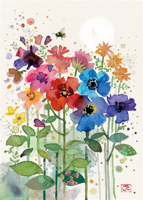 B050 Rainbow Flowers – Bug Art