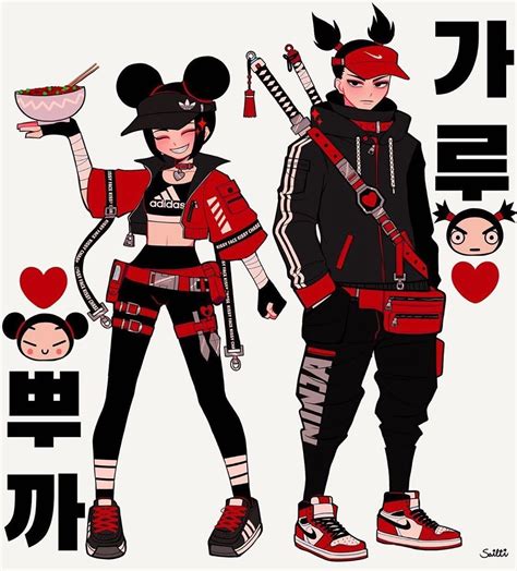 Quirktastic- Download The App! on Instagram: “Pucca x Garu ️🖤😍 someone please cosplay this ...