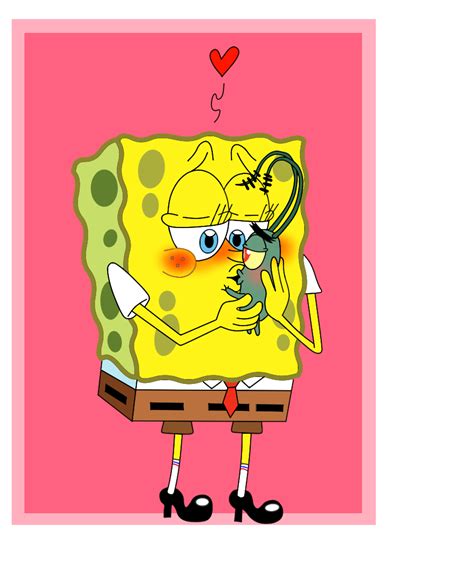 PlankBob- Kiss (Colored by me) by CrystalPlatypus on DeviantArt