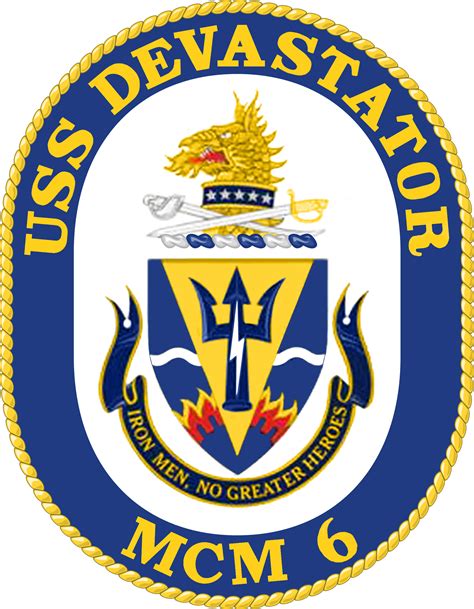 File:USS Devastator MCM-6 Crest.png - Wikimedia Commons