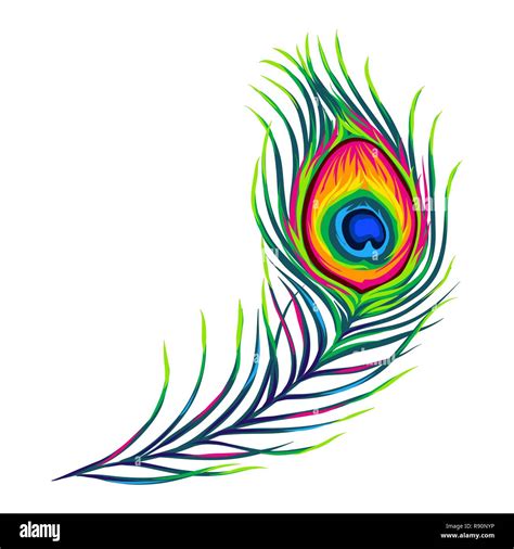 Peacock feather design hi-res stock photography and images - Alamy