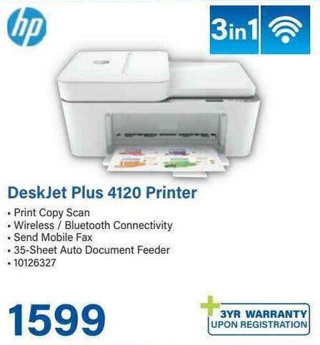 hp Deskjet Plus 4120 Printer offer at Incredible Connection