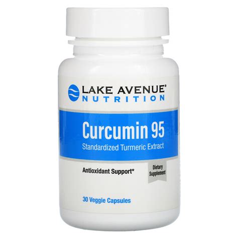 Lake Avenue Nutrition, Curcumin 95, 500 mg, 30 Veggie Capsules Singapore