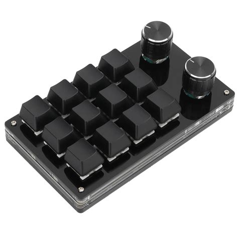 Buy Arsor One Handed Programmable Mechanical Keyboard, 12 Keys RGB ...