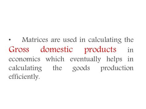 Applications of matrices in real life