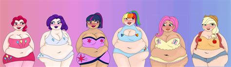 Fat Human My Little Pony Characters by nathanbb123 on DeviantArt