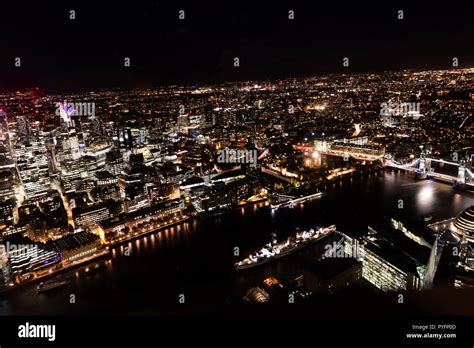 Aerial view of London skyline Stock Photo - Alamy