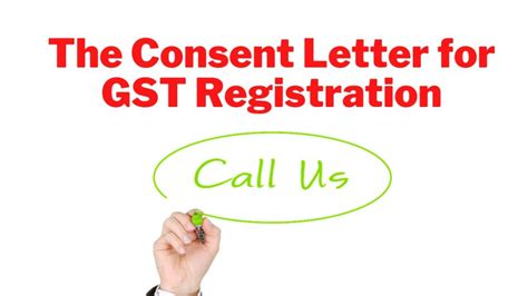 The Consent Letter for GST Registration in Word, Excel & PDF