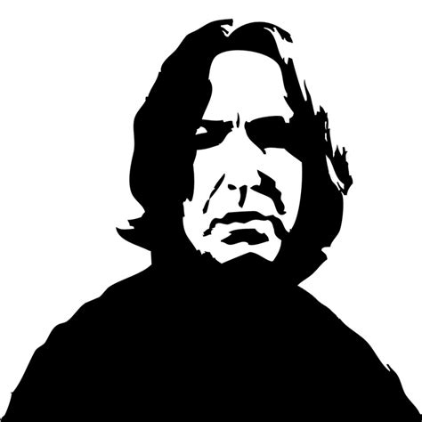 Snape stencil | Stencils | Pinterest