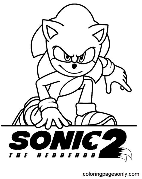 Sonic Coloring Pages - Coloring Pages For Kids And Adults | Coloring ...