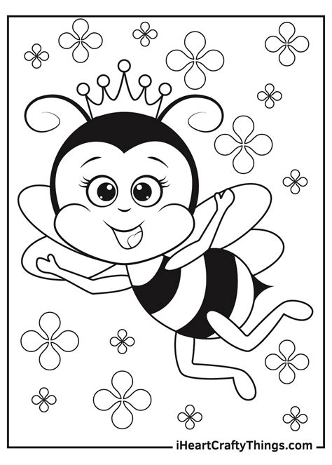 Bee Coloring Pages