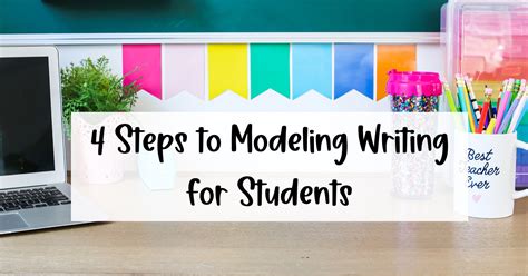 4 Steps to Modeling Writing for Students - Hello Tennessee Teacher