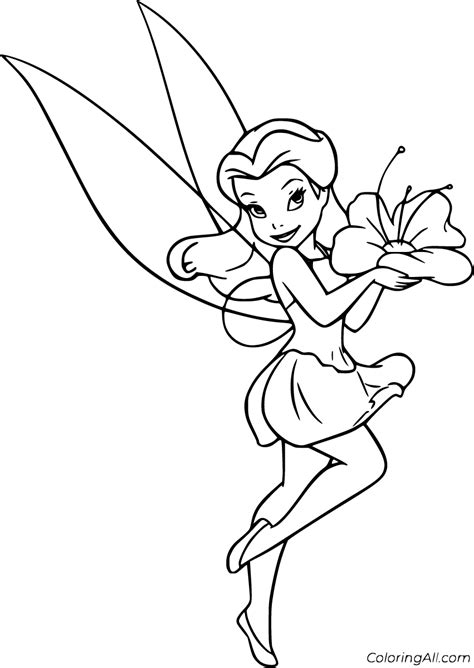 Disney Fairy Coloring Pages - ColoringAll