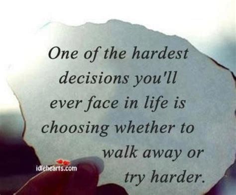 Hard Choices In Life Quotes. QuotesGram