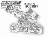Late Model Race Car Coloring Pages sketch template