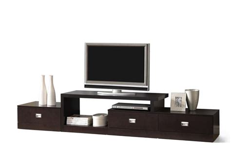 Marconi Brown Asymmetrical Modern TV Stand at ASY Furniture Houston Stafford TX