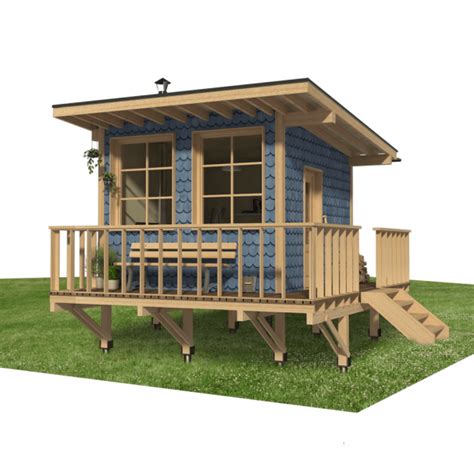 DIY Garden Cabin Plans - Complete Set of Blueprints