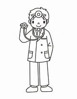 Doctor Coloring Pages Free Printable PDF sketch template