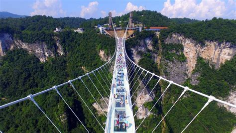 Longest glass bridge in the world opens in China | Escape