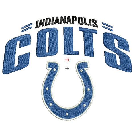 Indianapolis Colts Logo 2 Embroidery Design - Emblanka