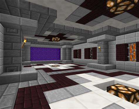 Minecraft Nether Portal Room Ideas