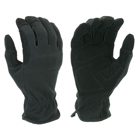 Hyper Tough Synthetic Leather Work Gloves with Knuckle Protection, 1 ...