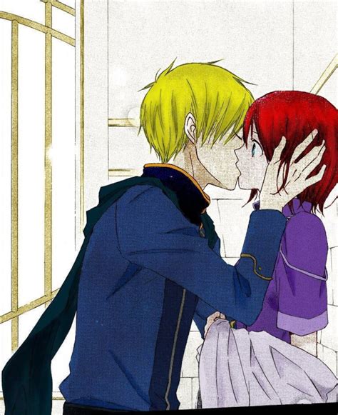 Zen and Shirayuki's Kiss by AnimESuckeR on DeviantArt