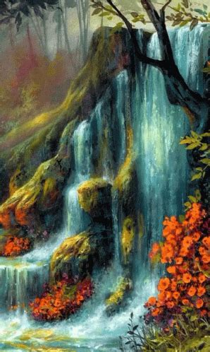 Water Waterfall GIF - Water Waterfall Forest - Discover & Share GIFs ...