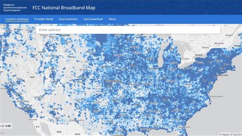 FCC National Broadband Map - NRB