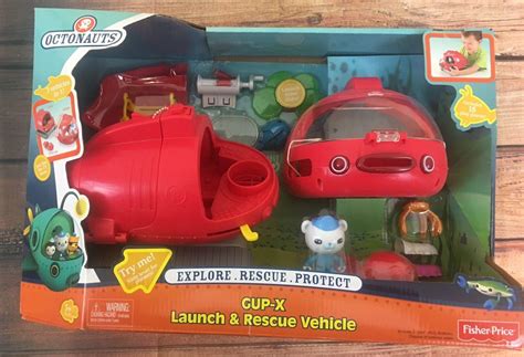 NEW Octonauts Gup-X Launch & Rescue Vehicle Disney Fisher Price NIB ...