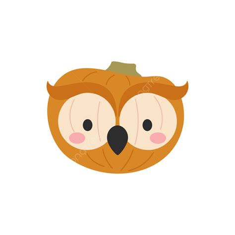 Pumpkin Owl Clipart