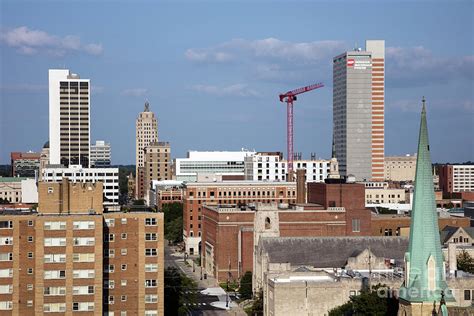 Fort Wayne, Indiana Skyline Photograph by Bill Cobb - Fine Art America