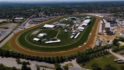 Pimlico Race Course offering Sunrise Tours leading into Preakness