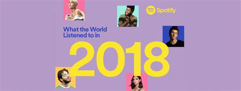 MUSICAL HEAVEN: Spotify Year In Review 2018