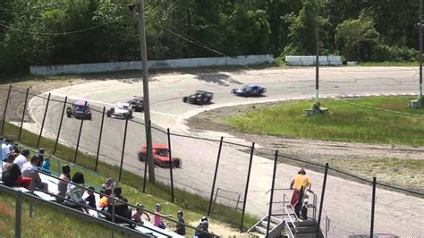 Hudson Speedway NE V6 Modified Feature 5/27/2013 - YouTube