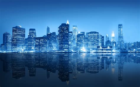 City Blue Wallpapers - 4k, HD City Blue Backgrounds on WallpaperBat