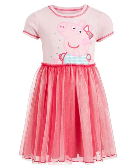 Peppa Pig Little Girls Tutu Dress - Macy's