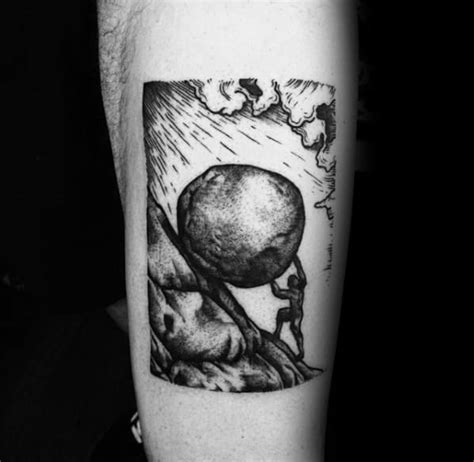 30 Sisyphus Tattoo Designs for Men