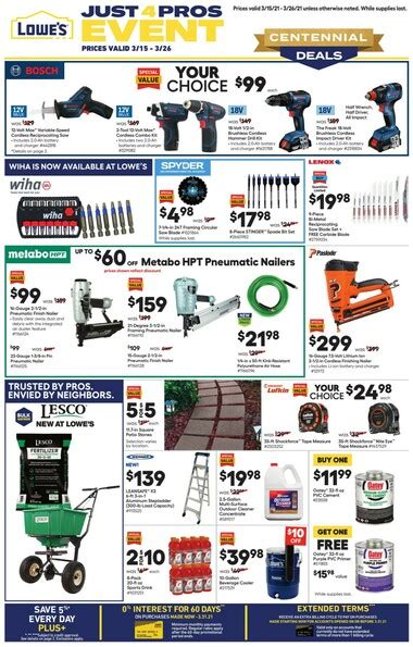 Lowe's - East Primrose, Springfield, MO - Hours & Weekly Ad