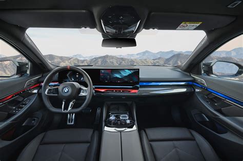 2024 BMW 5 Series Revealed: All-Electric i5, Fun AirConsole Gaming, Eye ...